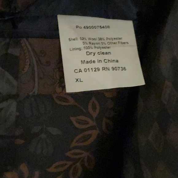 Tallia Wool Blend Coat in Camel size XLarge - Picture 5 of 5